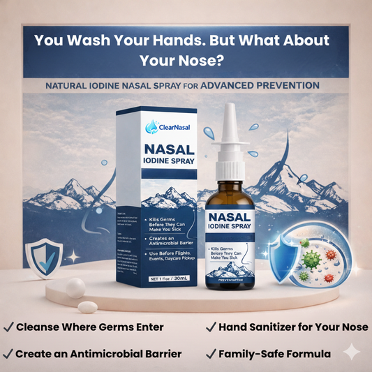 ClearNasal™ Iodine Nasal Spray